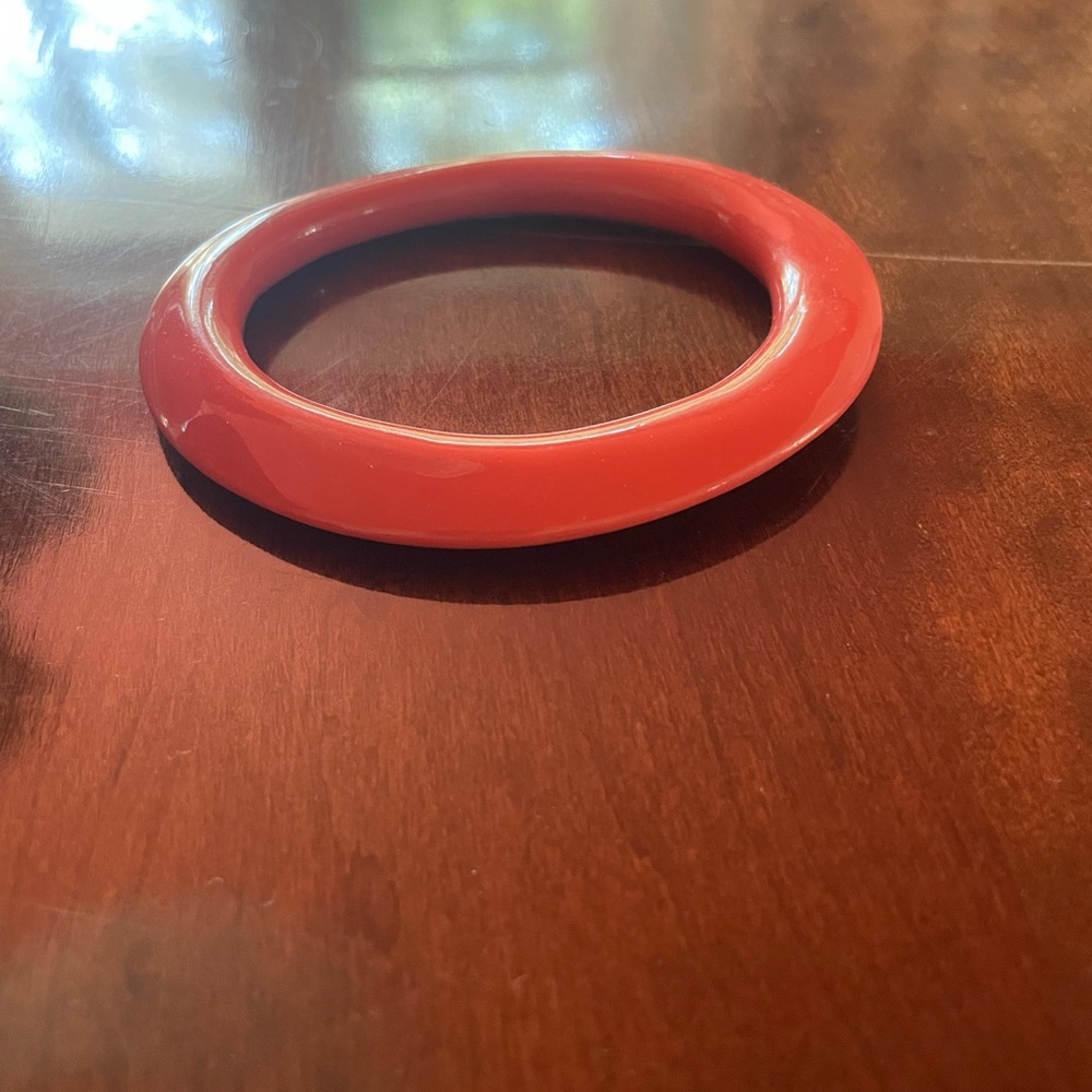 Angela Caputi Coral Resin Bracelet